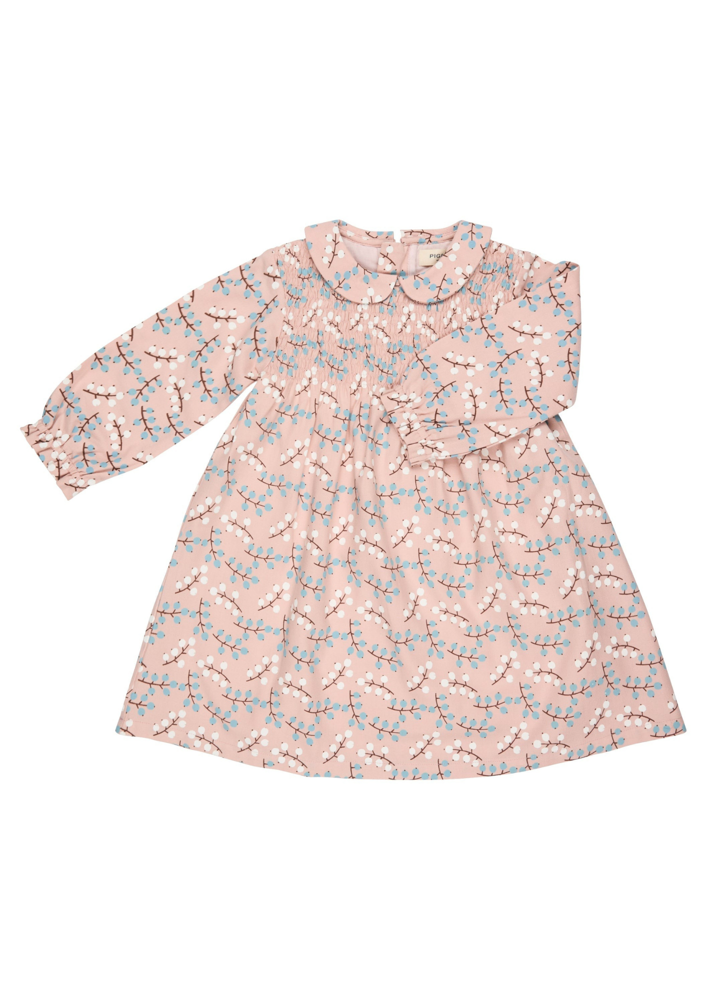 An image of the Pigeon Smock Dress W. Peter Pan Collar