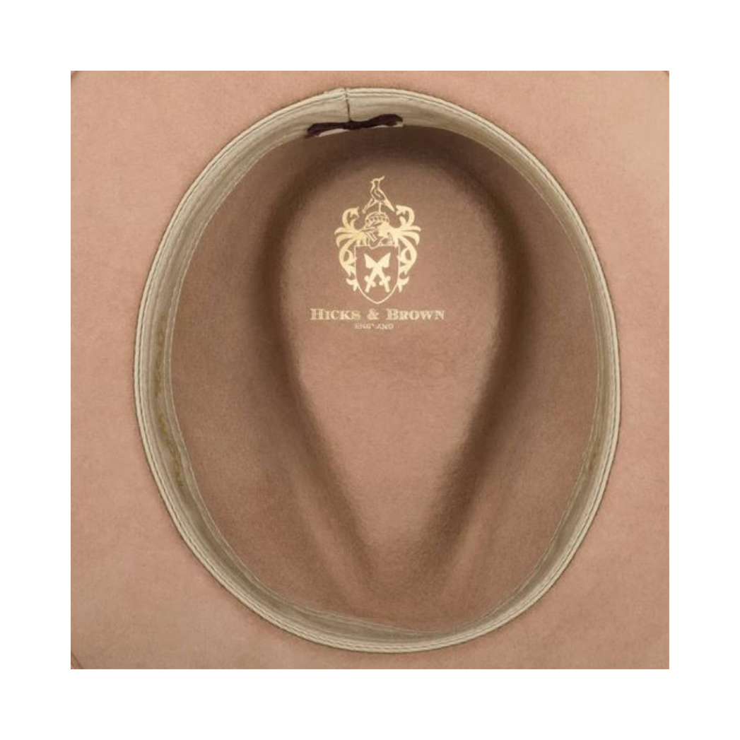An image of the Hicks & Brown Suffolk Pheasant Feather Wrap Fedora