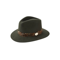 An image of the Hicks & Brown Suffolk Pheasant Feather Wrap Fedora
