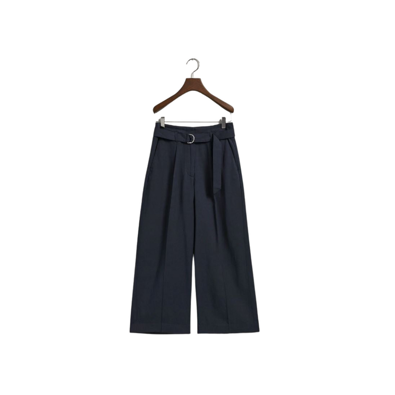 Wide Belted Trouser
