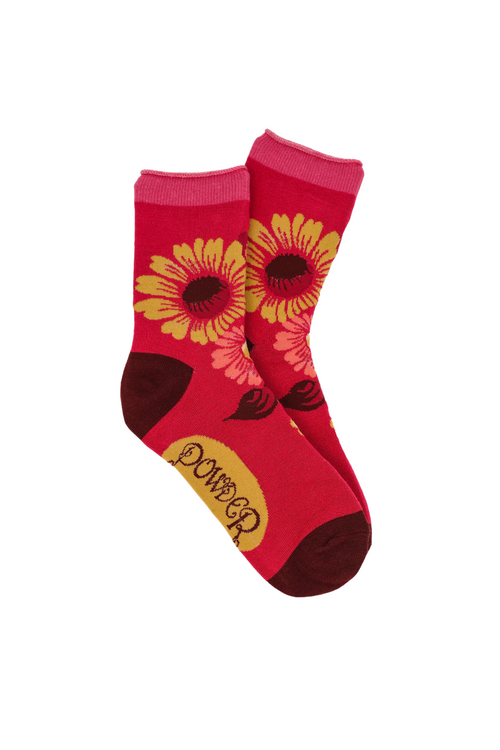 Vintage Flora Ankle Sock