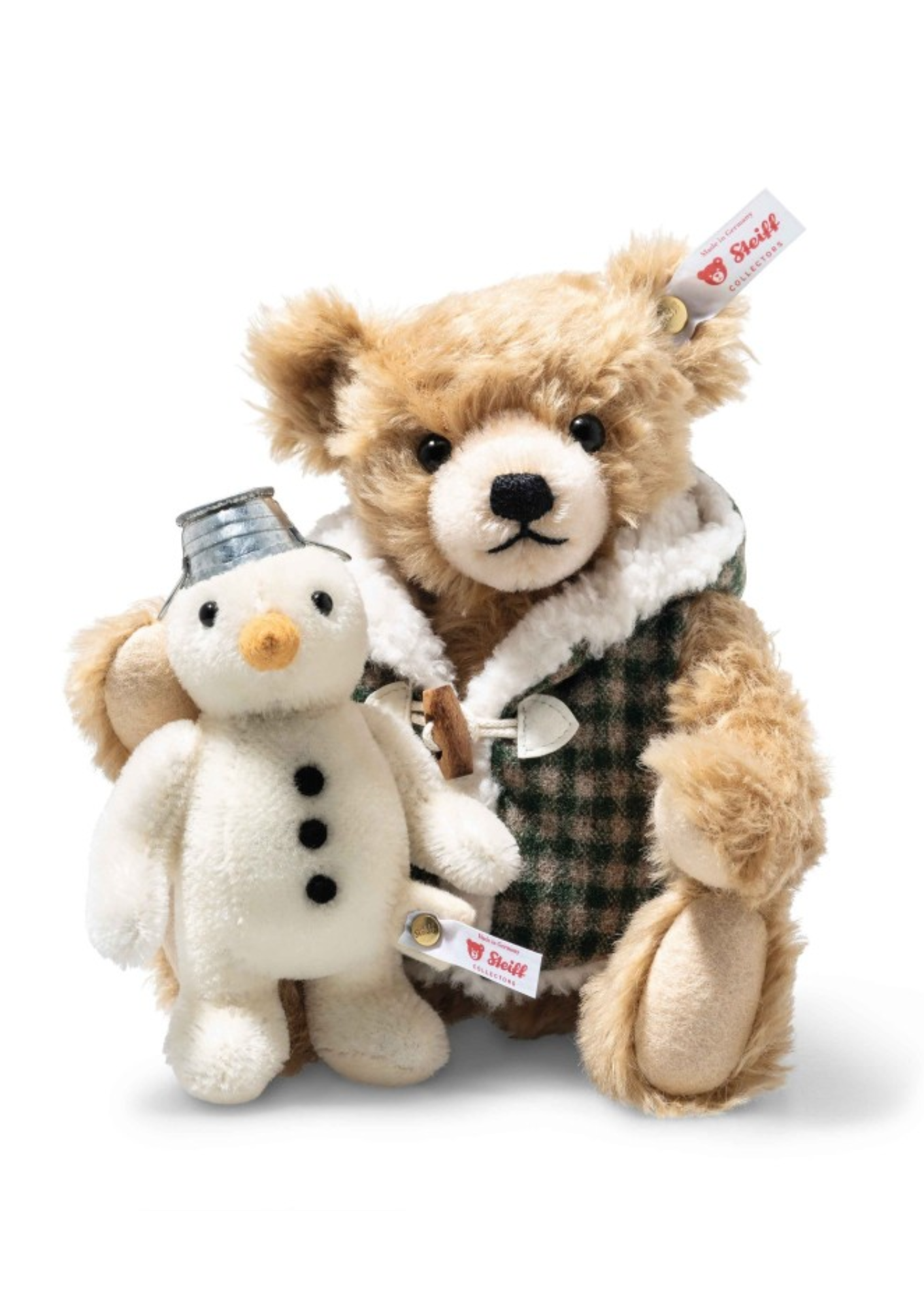 An image of the Steiff Steiff Teddy Bear with Snowman