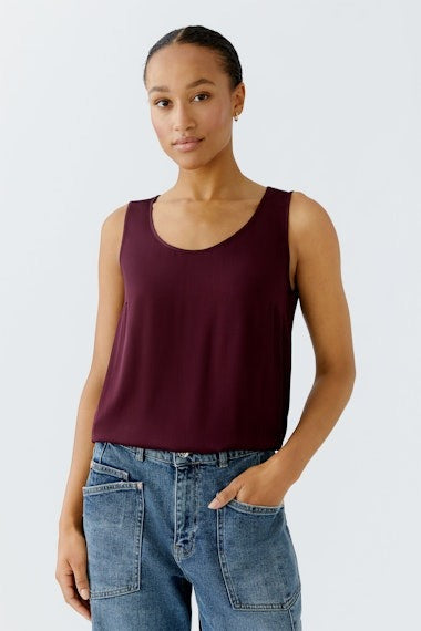 An image of the Oui Woven Top