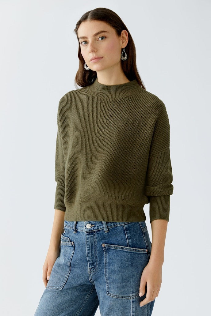 An image of the Oui Knitted Pullover