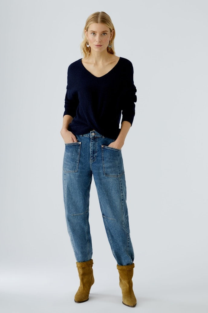 An image of the Oui Knitted Pullover