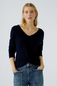An image of the Oui Knitted Pullover