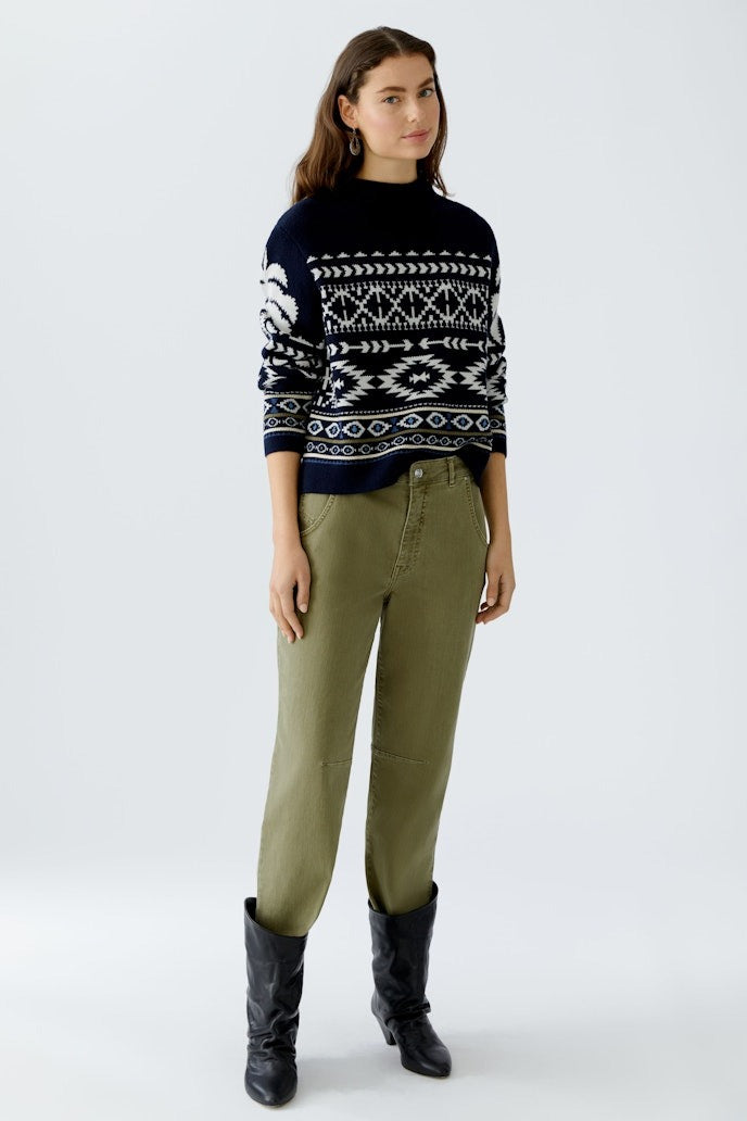 An image of the Oui Knitted Pullover