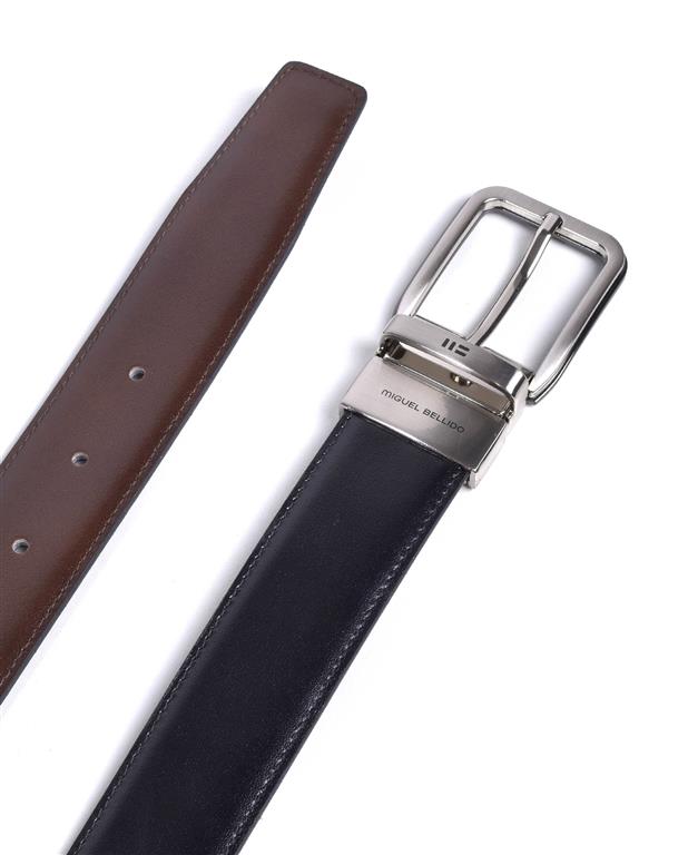 An image of the Miguel Bellido Reversible Leather Belt