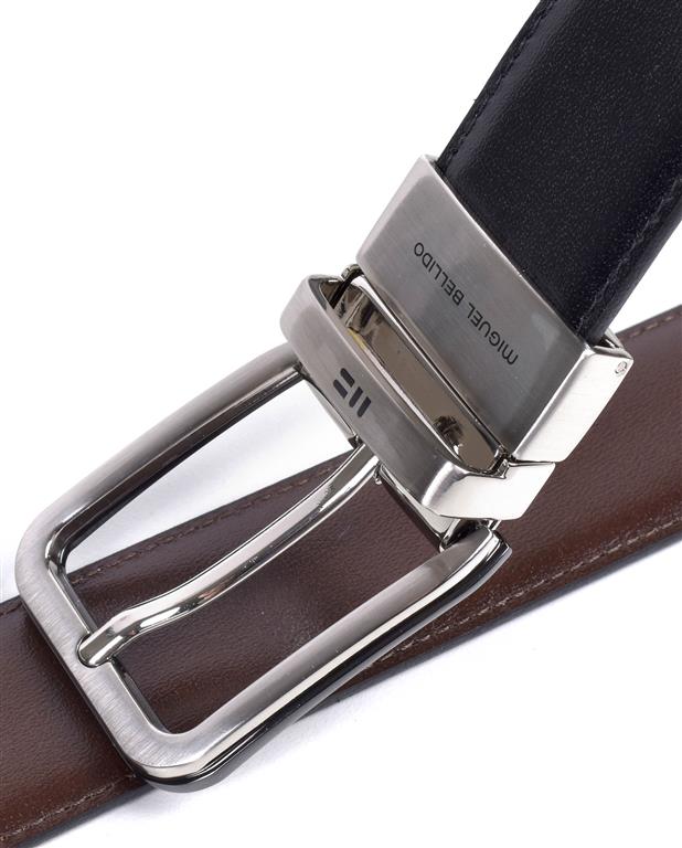 An image of the Miguel Bellido Reversible Leather Belt
