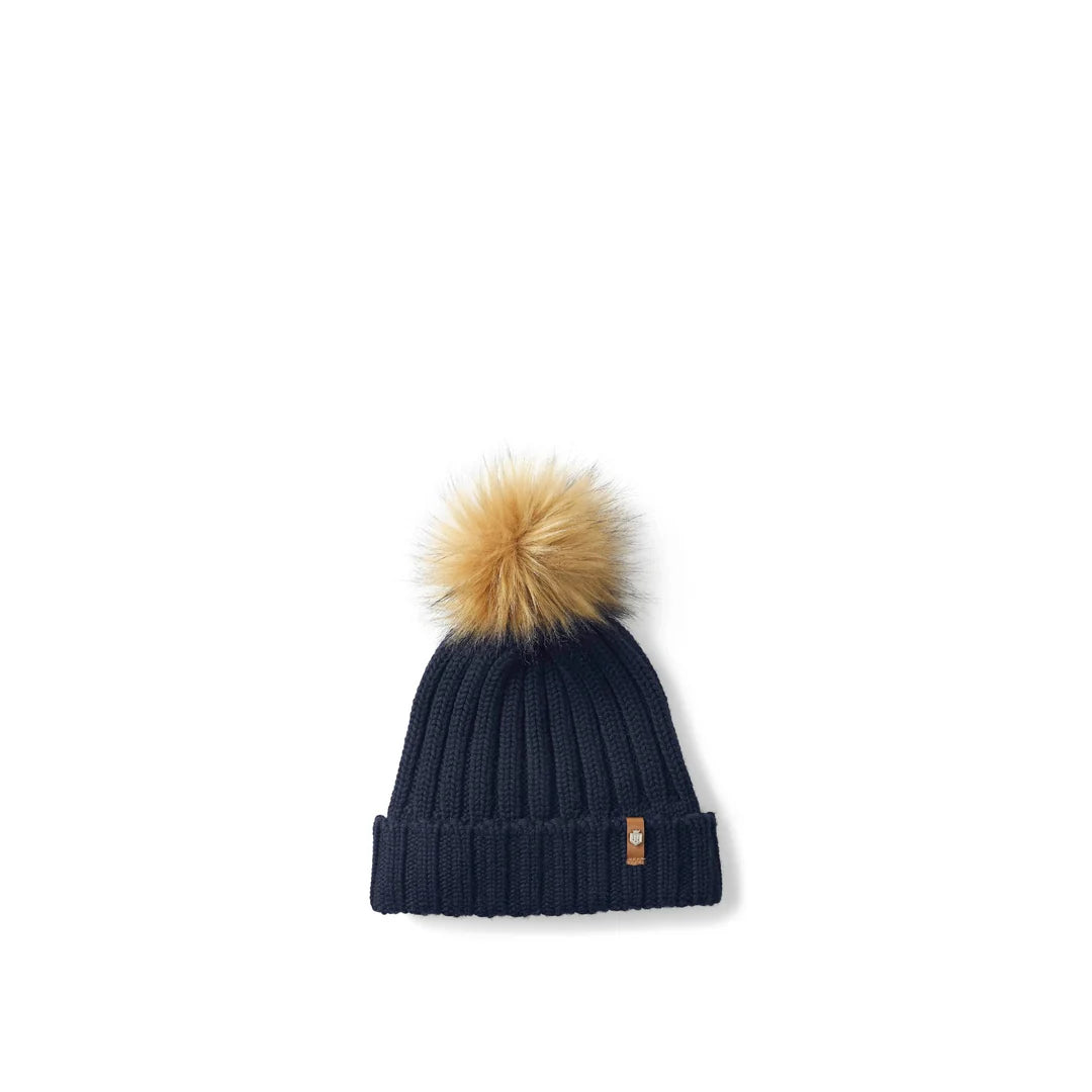 Fairfax & Favor Signature Bobble Hat Navy