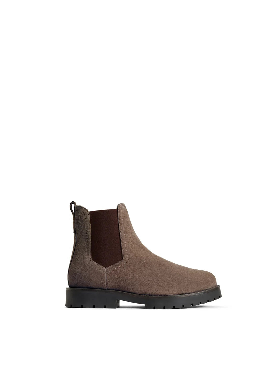 Fairfax & Favor Sheepskin Boudica Deep Taupe Suede
