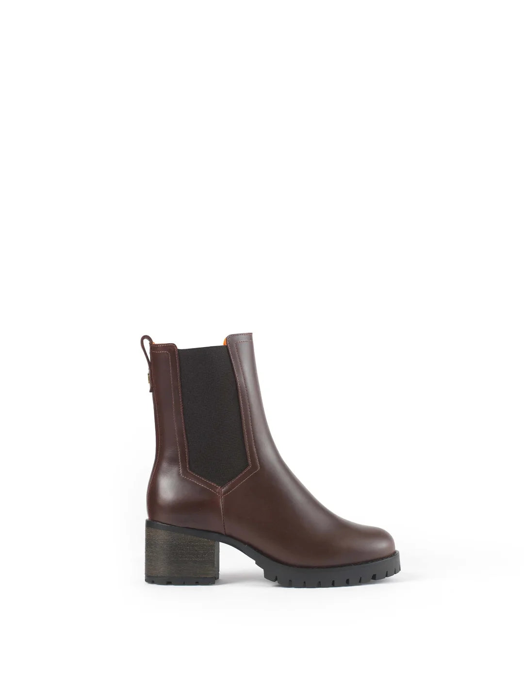 Fairfax & Favor Heeled Boudica Mahogany Leather