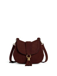 Fairfax & Favor Langham Messenger Bag Port Suede