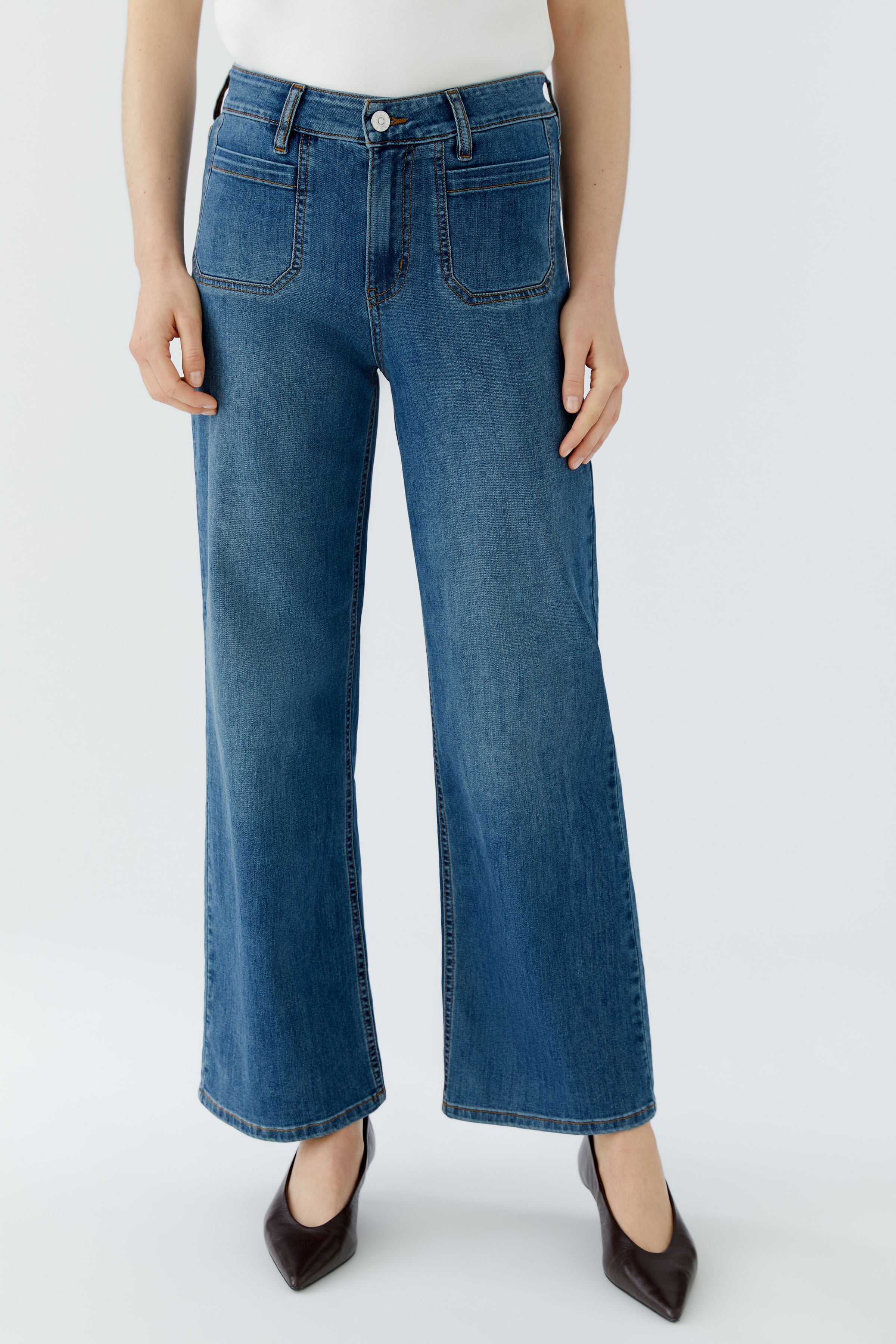 Woven Jeans