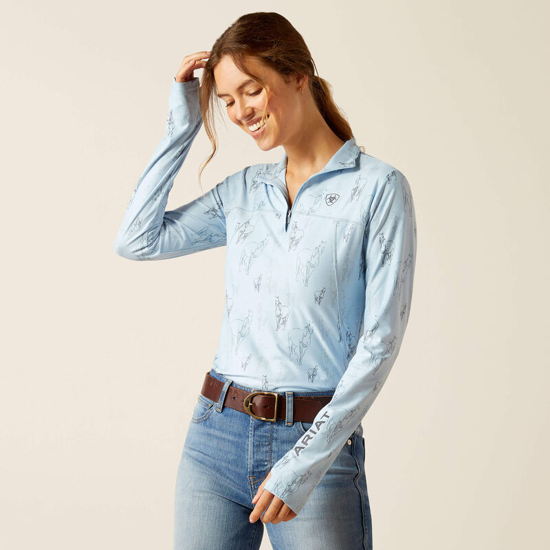 An image of the Ariat Lowell 3.0 1/4 Zip Baselayer