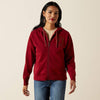 An image of the Ariat Stitched Full Zip Hoodie