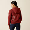 An image of the Ariat Youth Spiffy Full Zip Sweatshirt
