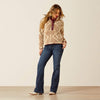 An image of the Ariat Berber Snap Front Sweatshirt