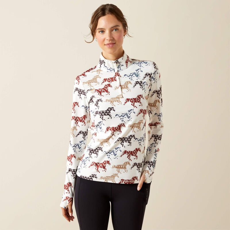 An image of the Ariat Lowell 3.0 1/4 Zip Baselayer