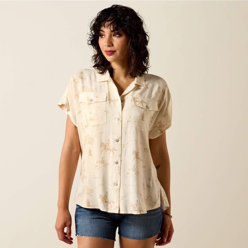 An image of the Ariat Badlands Shirt