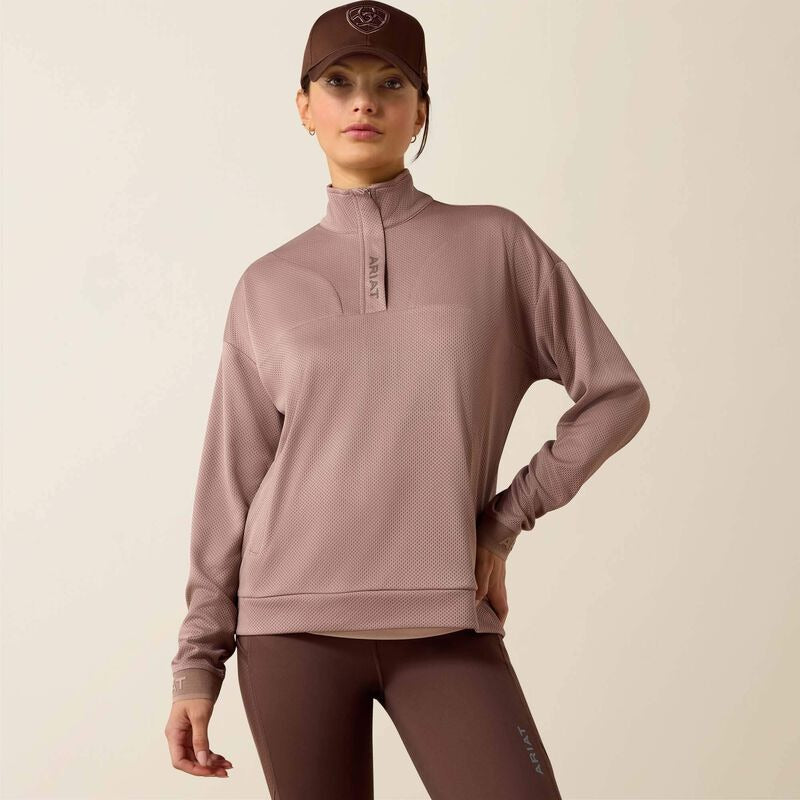 An image of the Ariat Breathe 1/2 Zip Pullover