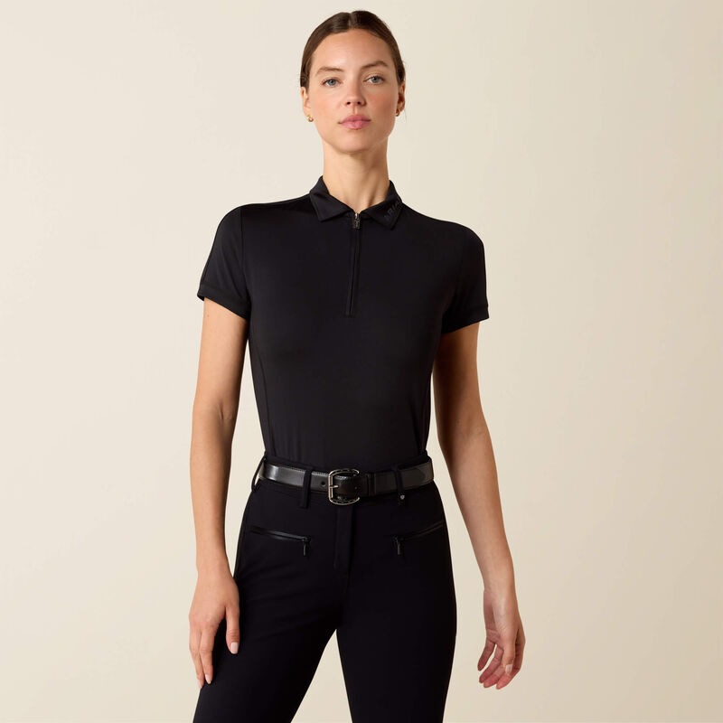 An image of the Ariat Bandera 1/4 Zip Polo