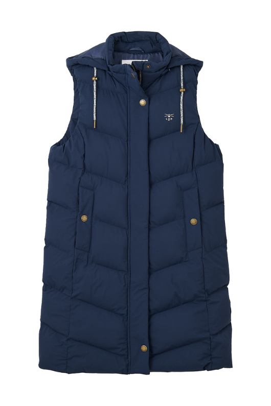 An image of the Lighthouse Savannah Ladies Long Gilet