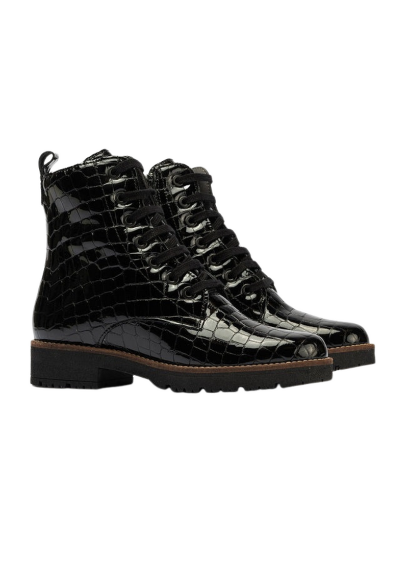 An image of the Pitillos Leather Lace Up Ankle Boot