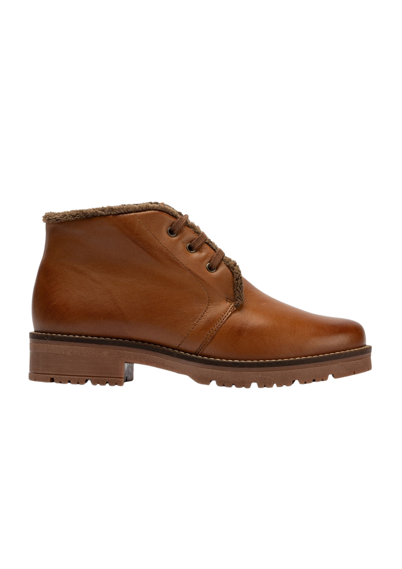 An image of the Pitillos Leather Lace Up Ankle Boots