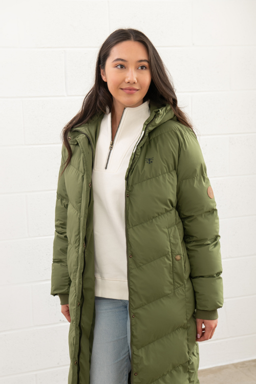 An image of the Lighthouse Savannah Ladies Long Coat
