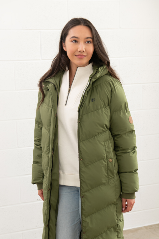An image of the Lighthouse Savannah Ladies Long Coat