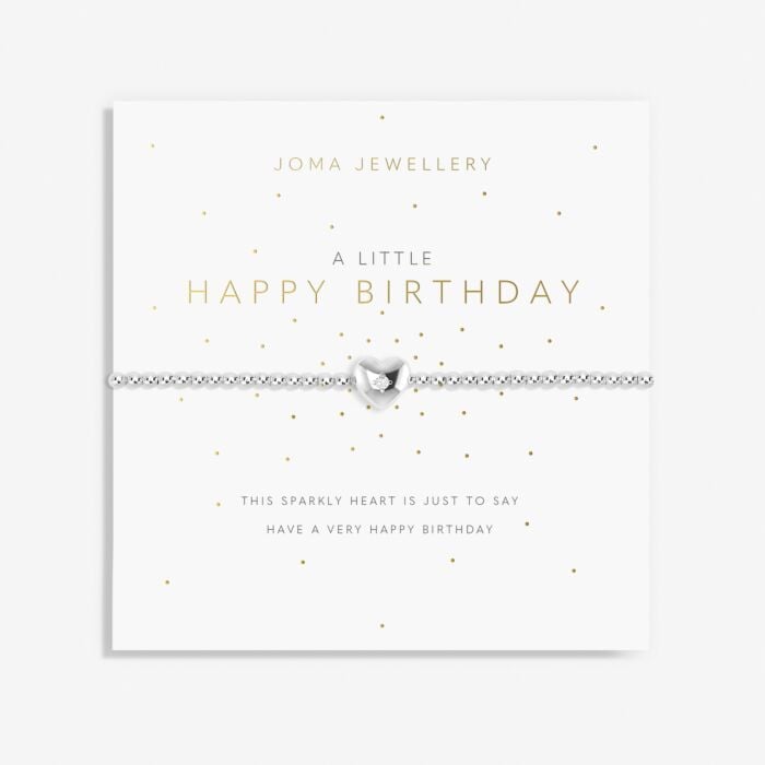 An image of the Joma Jewellery Happy Birthday Bracelet