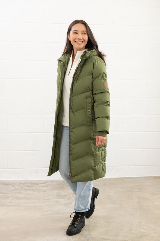 An image of the Lighthouse Savannah Ladies Long Coat