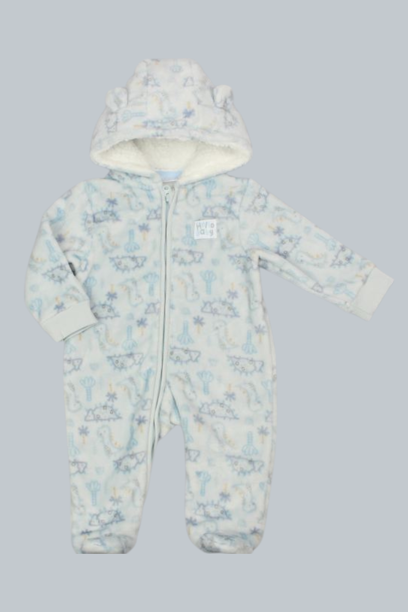 An image of the Premium Babywear Plush Pramsuit