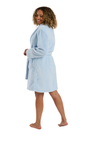 An image of the Marsylka Plush Fleece Wrap Gown