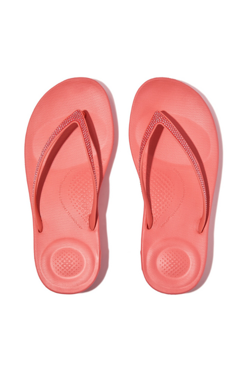 An image of the Fitflop Iqushion Sparkle Flip-Flops