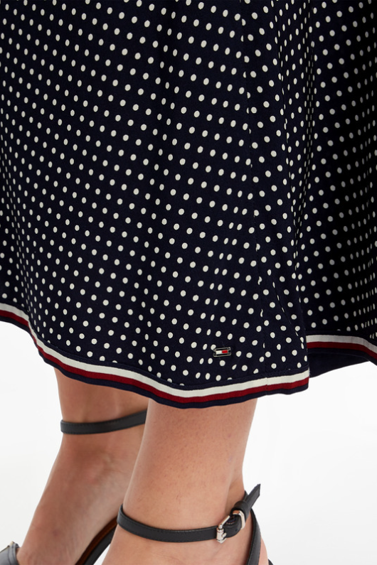 An image of the Tommy Hilfiger Polka Dot Skirt