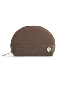 An image of the Fairfax & Favor Fairfax & Favor Chiltern Coin Purse Fog Suede