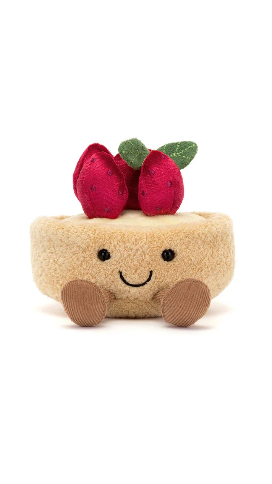 Jellycat Amuseables Fleurette Tarte Aux Fraises