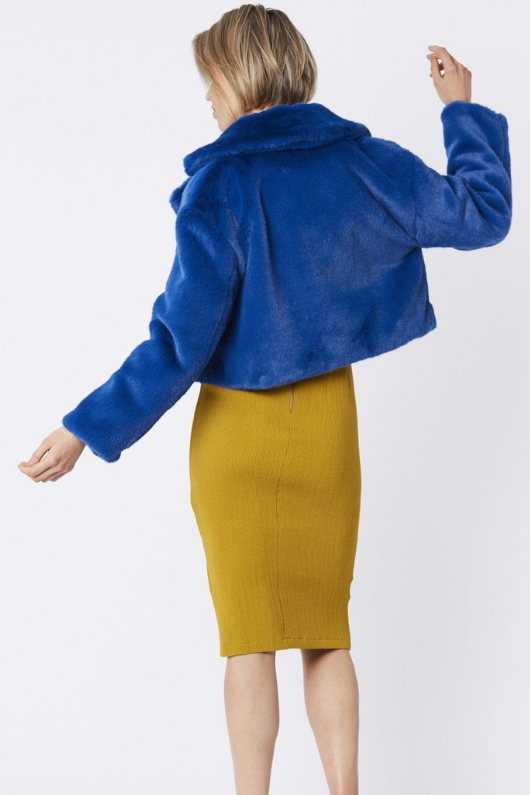 An image of the Jayley Faux Fur Jacket