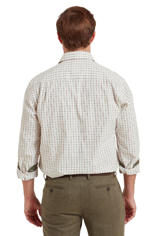 An image of the Schoffel Burnham Tattersall Classic Shirt