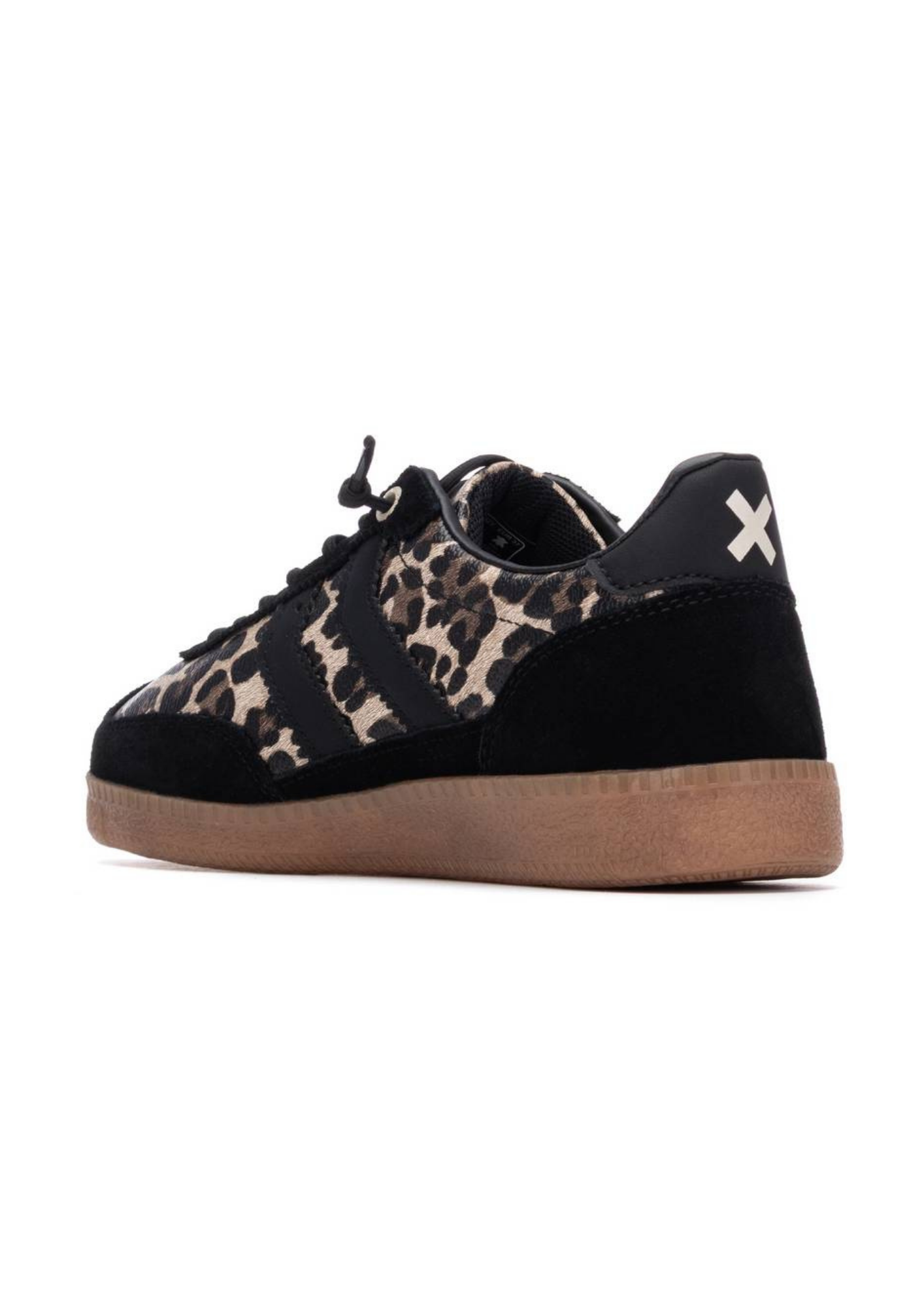 An image of the Xti Leopard Print Trainers