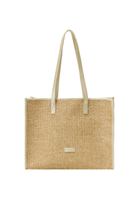 An image of the Every Other Straw Box Tote Bag