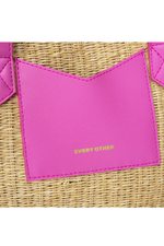 An image of the Every Other Large Twin Tote Bag in the colour Fuchsia.