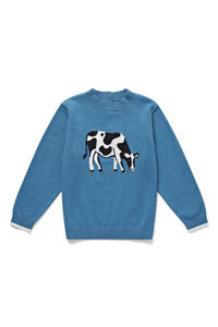 The Cow Intarsia Jumper