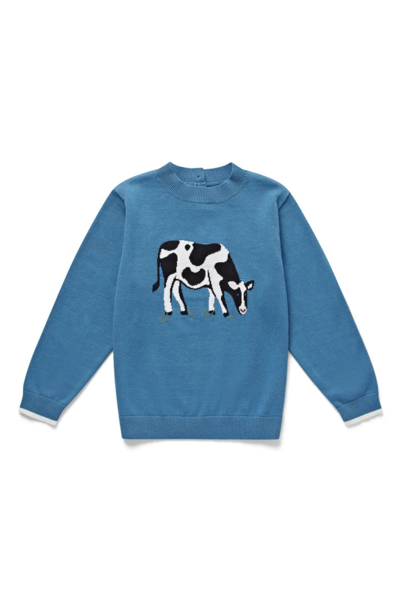 The Cow Intarsia Jumper