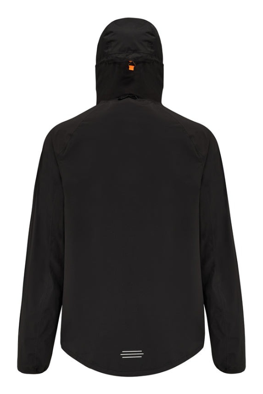 Mac in a Sac Mens Ultralite Jacket. A foldable jacket with reflective detailing. This jacket is highly waterproof, breathable and comes in the colour Black.