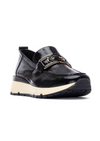 An image of the Carmela Leather Buckle Platform Loafer