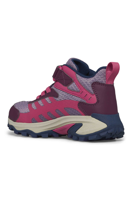 An image of the Merrell Big Kid's Moab Speed Mid 2 A/C Waterproof
