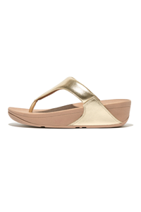 An image of the Fitflop Lulu Leather Toe-Post Sandals